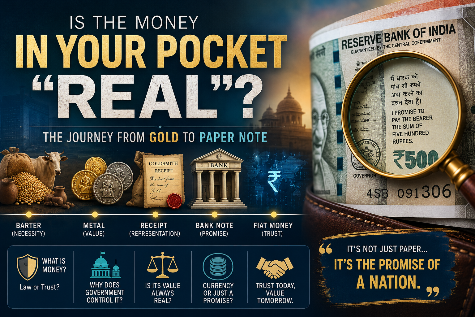 Is the Money in Your Pocket Really “Money”?